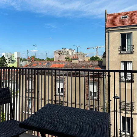 Moderne Avec Balcon Proche De Paris Apartamento Aubervilliers